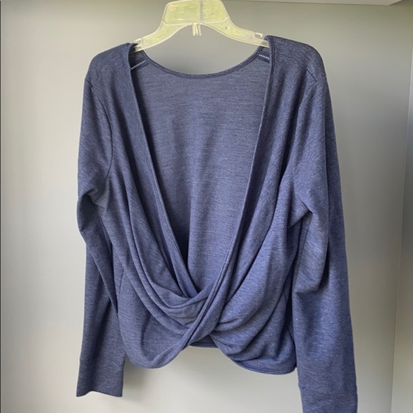 Victoria's Secret Sweaters - Cris cross open back Victoria’s Secret sweatshirt